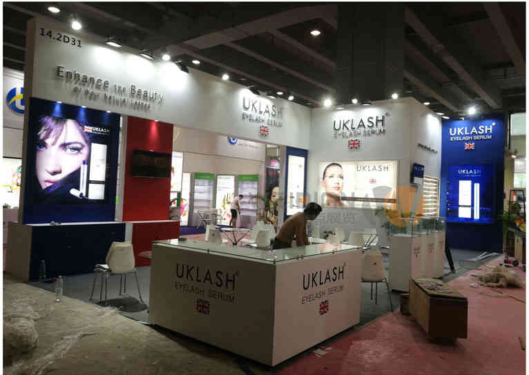  廣州展臺設(shè)計搭建維多利亞南京美博會 廣州展位設(shè)計搭建