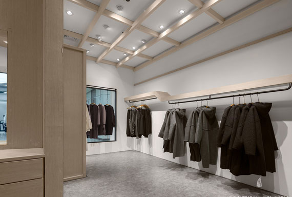 廣州店鋪設計公司初?白 服裝店鋪裝修設計案例