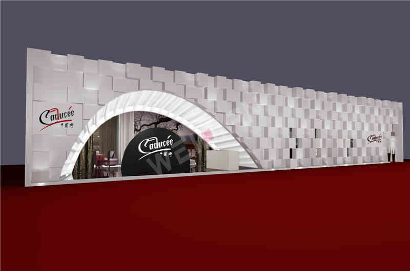 廣州展位裝飾設計公司助力卡圖琦廣州國際家具展覽會Ciff展覽、展臺設計搭建