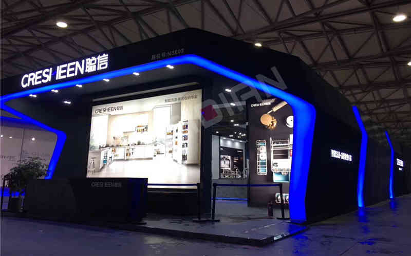 廣州展臺裝修公司設計聰信智能上海國際綠色廚房衛浴展覽會廣州展臺裝修設計 廣州展臺裝修公司設計聰信智能上海國際綠色廚房衛浴展覽會廣州展臺裝修設計