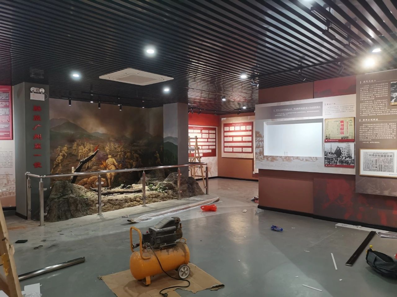 清遠展覽館裝修設(shè)計公司佛岡縣革命歷史展覽廳策劃設(shè)計