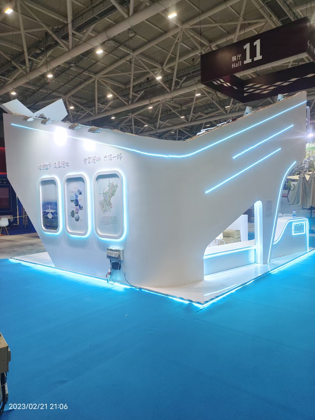 廣州展會搭建設(shè)計(jì)深圳跨境電商展，福永街道展臺