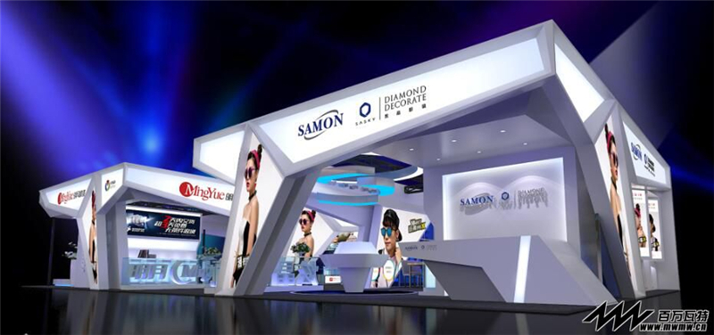 海爾集團參展廣州會展中心（LVCC）廣州展覽設(shè)計展臺搭建4